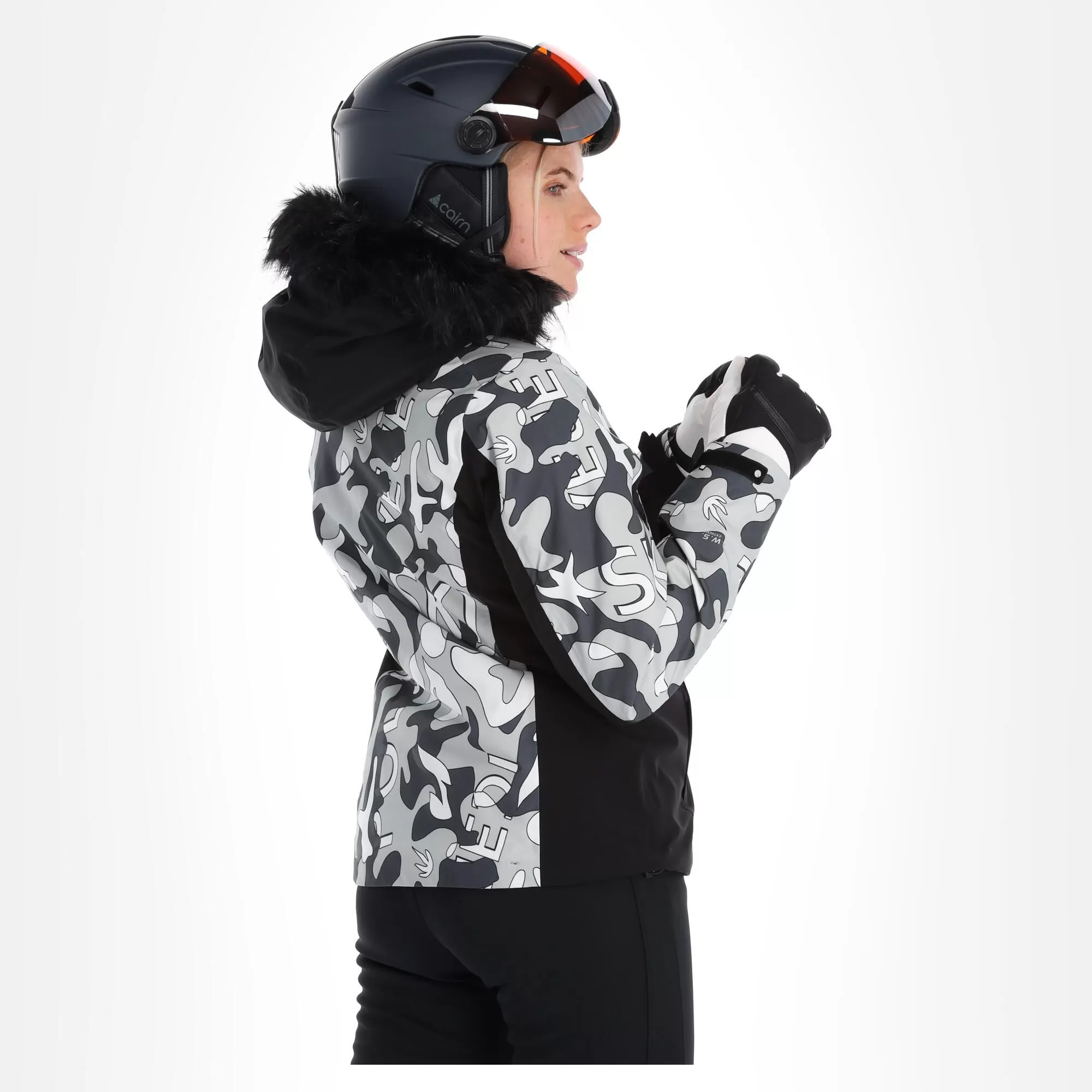 Icepeak, Erbach Ski Jacket Women Granite Grey 5 Icepeak, Erbach Ski Jacket Women Granite Grey - Image 3