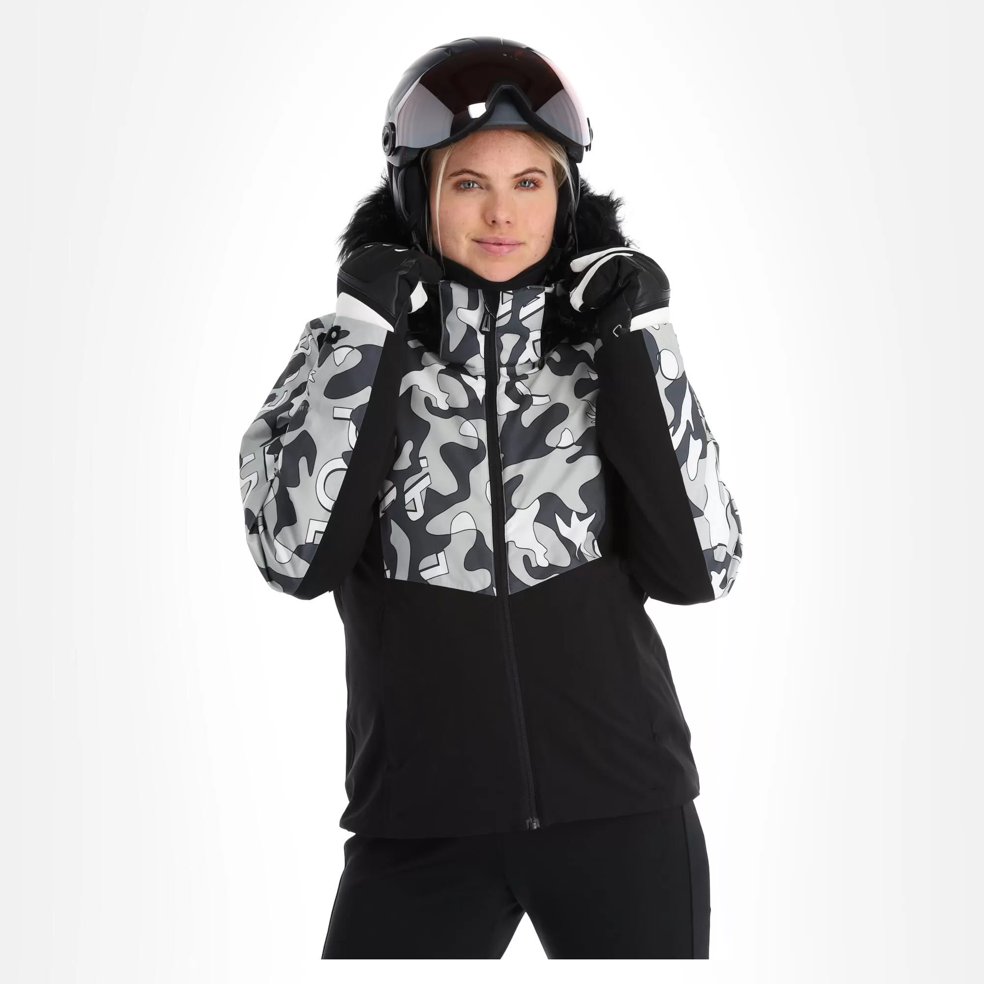 Icepeak, Erbach Ski Jacket Women Granite Grey 6 Icepeak, Erbach Ski Jacket Women Granite Grey - Image 4