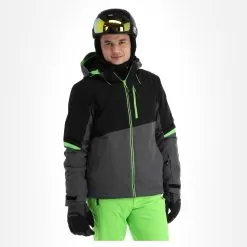Icepeak, Essen Ski Jacket Men Black -Ski Online Store icepeak essen aa jas gevoerd heren zwart 22icepe243v2 BI 02
