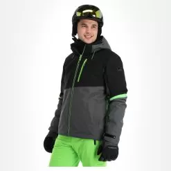 Icepeak, Essen Ski Jacket Men Black -Ski Online Store icepeak essen aa jas gevoerd heren zwart 22icepe243v2 BI 04