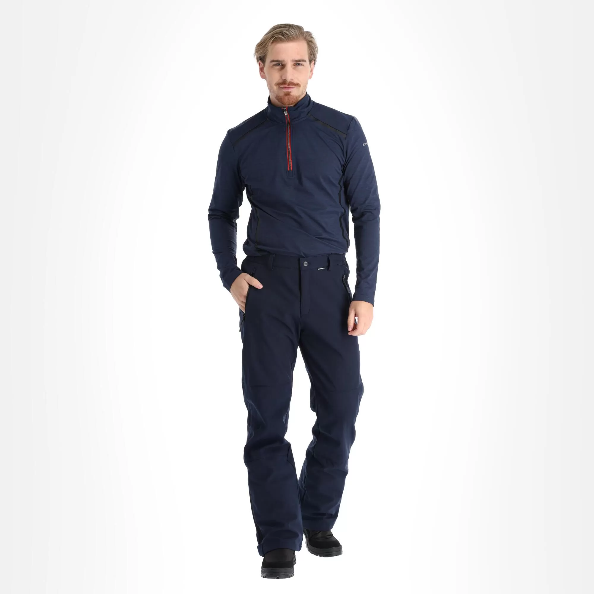 Icepeak, Frankfurt Softshell Ski Pants Men Dark Blue 3 Icepeak, Frankfurt Softshell Ski Pants Men Dark Blue