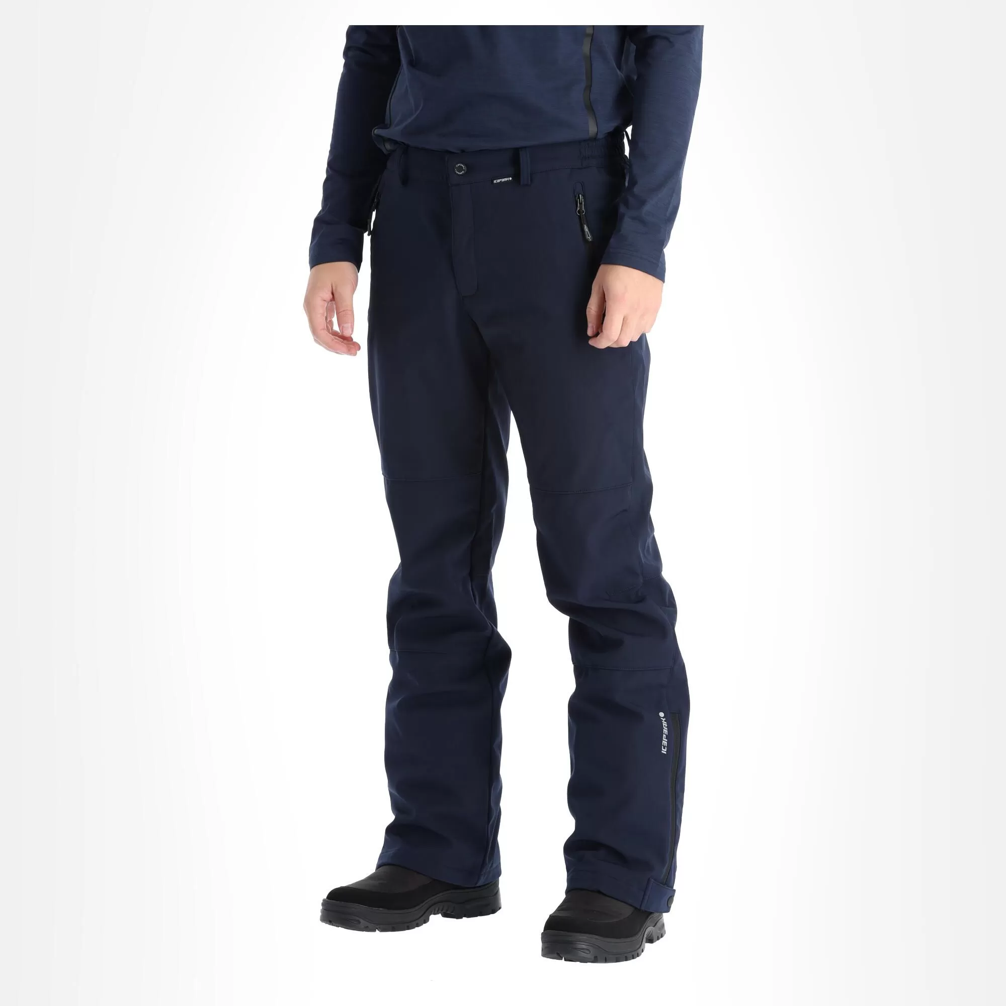 Icepeak, Frankfurt Softshell Ski Pants Men Dark Blue 4 Icepeak, Frankfurt Softshell Ski Pants Men Dark Blue - Image 2