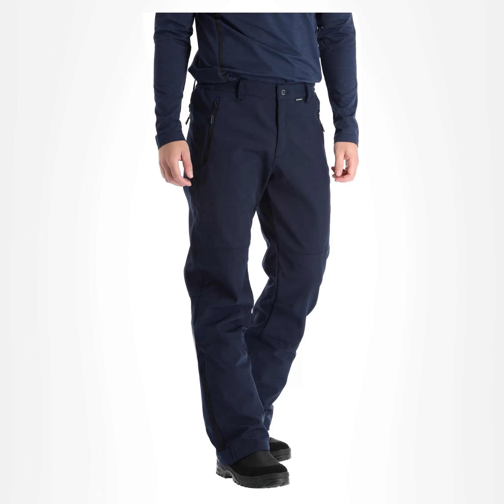 Icepeak, Frankfurt Softshell Ski Pants Men Dark Blue 6 Icepeak, Frankfurt Softshell Ski Pants Men Dark Blue - Image 4