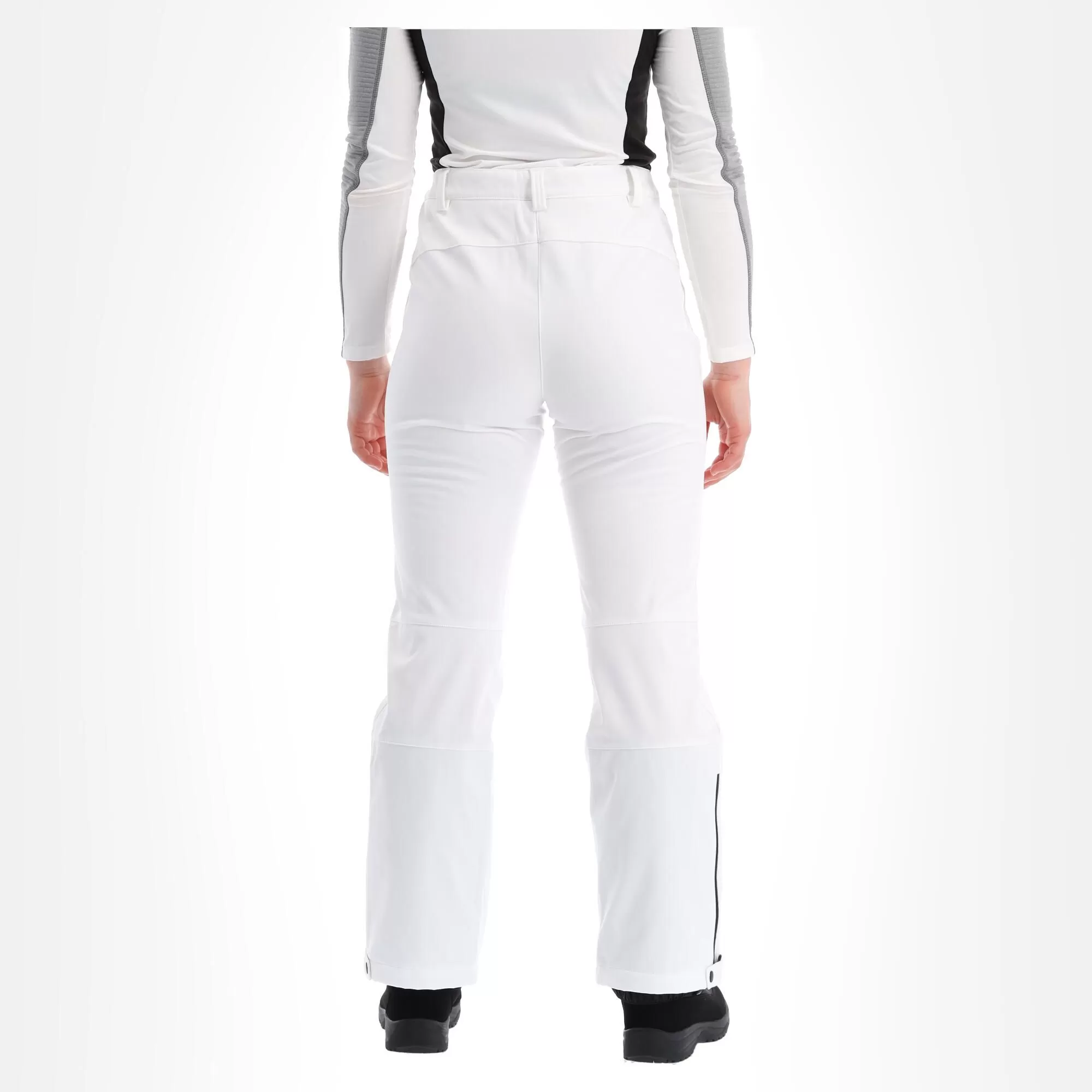Icepeak, Frechen Softshell Ski Pants Short Model Women Optic White 5 Icepeak, Frechen Softshell Ski Pants Short Model Women Optic White - Image 3