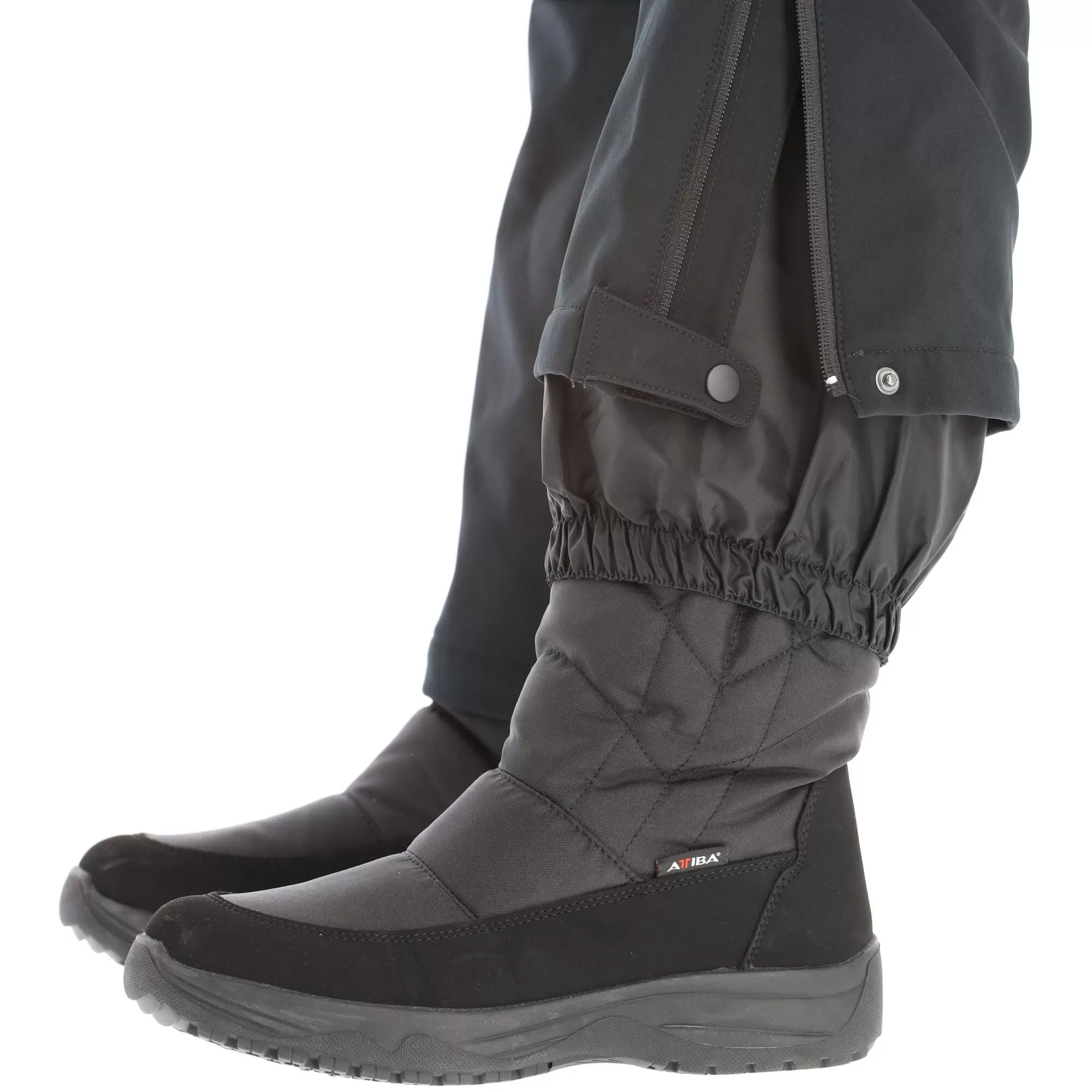 Icepeak, Frechen Softshell Ski Pants Short Model Women Black 7 Icepeak, Frechen Softshell Ski Pants Short Model Women Black - Image 5