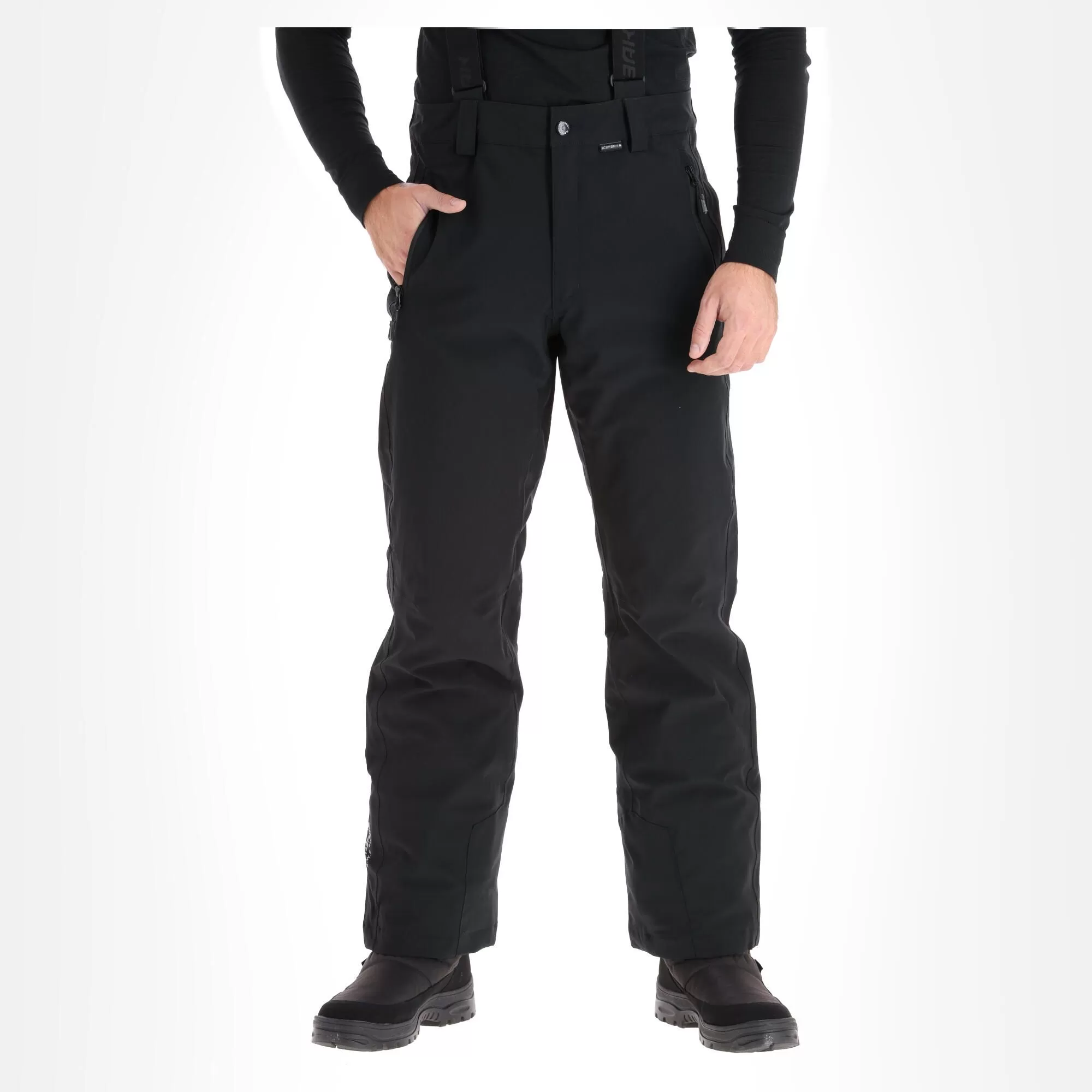 Icepeak, Freiberg Ski Pants Short Model Men Black 4 Icepeak, Freiberg Ski Pants Short Model Men Black - Image 2