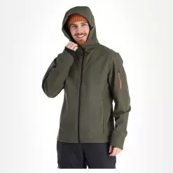 Icepeak, Mikado Softshell Ski Jacket Men Dark Olive Green 9 Icepeak, Mikado Softshell Ski Jacket Men Dark Olive Green -Ski Online Store icepeak mikado ac softshell jas heren dark olive groen 22icepe264v1 BI 04