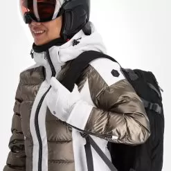 Kelly, Softshell Jacket Softshell Ski Jacket Women Goud, White 11 Kelly, Softshell Jacket Softshell Ski Jacket Women Goud, White -Ski Online Store kelly softshell jacket ac softshell jas dames goud wit 22kelly104v4 BI 05