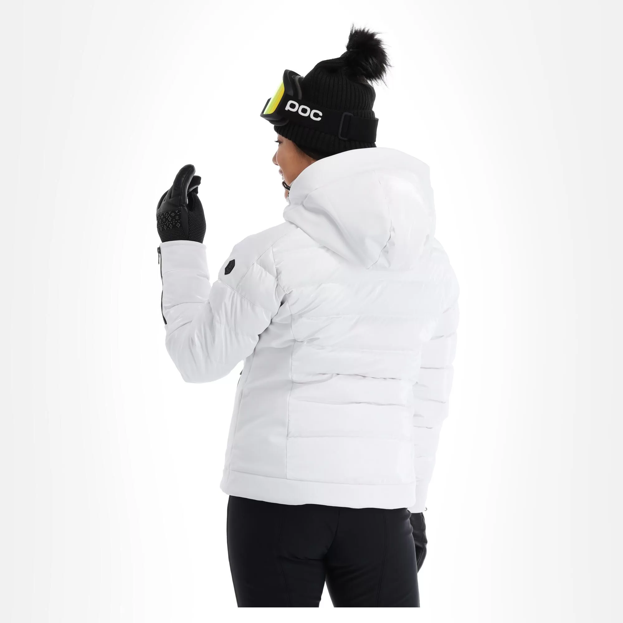 Kelly, Softshell Jacket Softshell Ski Jacket Women White 5 Kelly, Softshell Jacket Softshell Ski Jacket Women White - Image 3