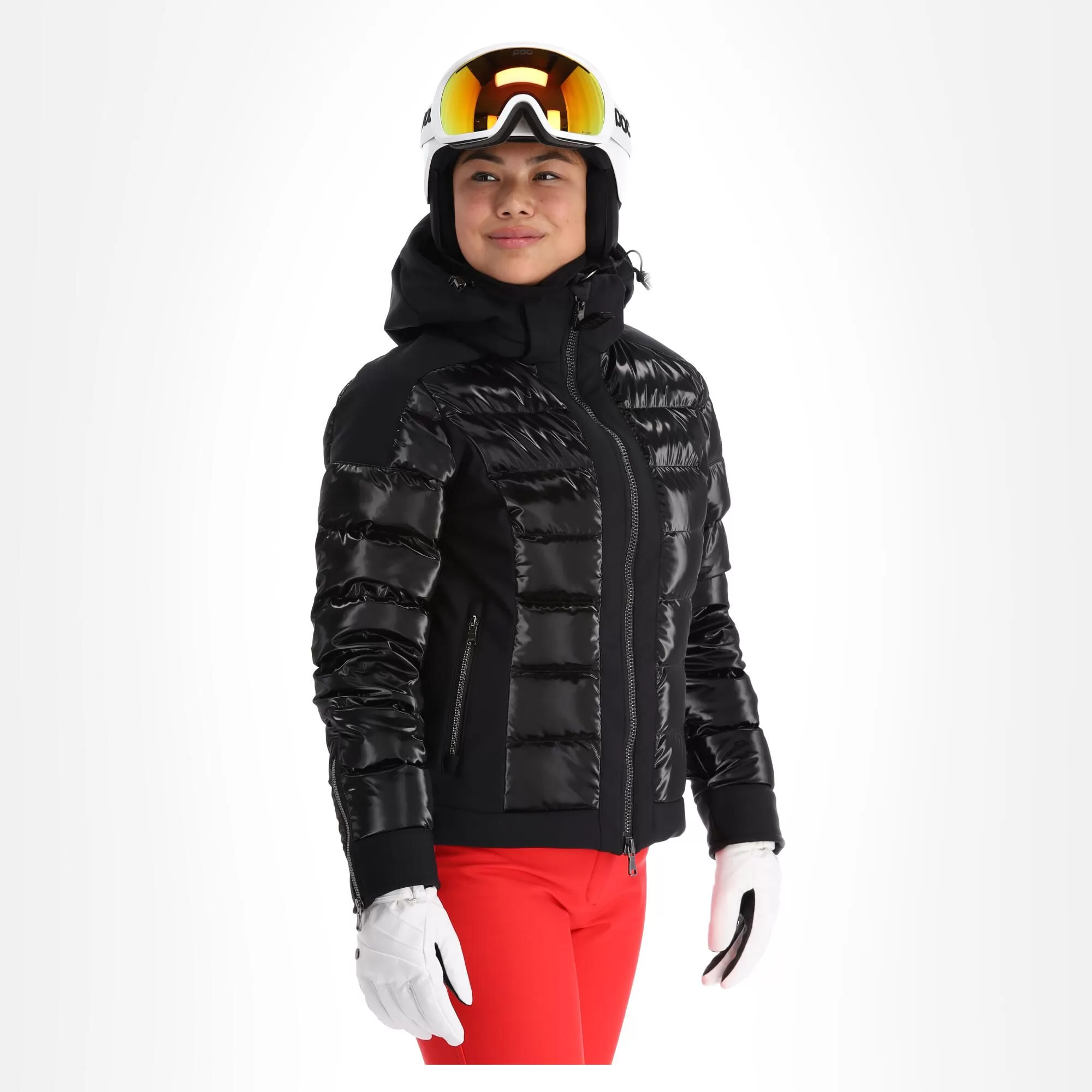 Kelly, Softshell Jacket Softshell Ski Jacket Women Black 6 Kelly, Softshell Jacket Softshell Ski Jacket Women Black - Image 4