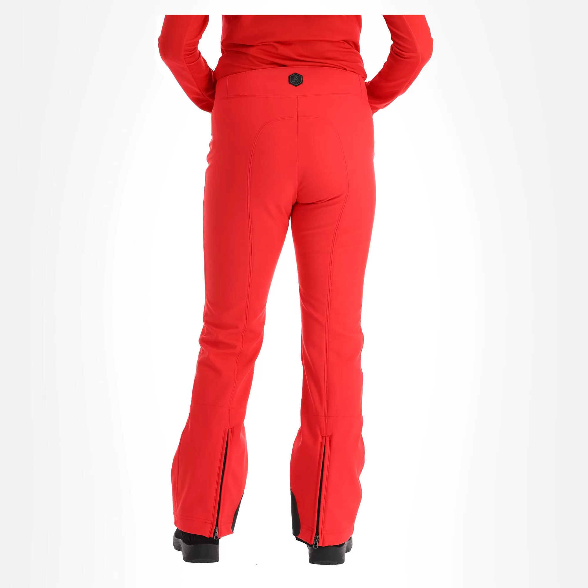 Kelly, Softshell Pants Softshell Ski Pants Women Red 5 Kelly, Softshell Pants Softshell Ski Pants Women Red - Image 3