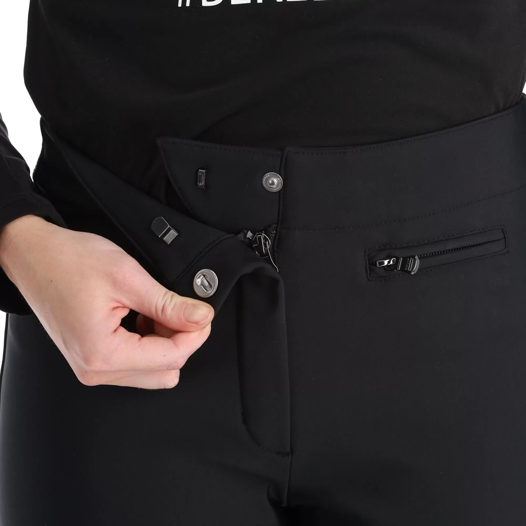 Kelly, Softshell Pants Softshell Ski Pants Women Black 7 Kelly, Softshell Pants Softshell Ski Pants Women Black - Image 5