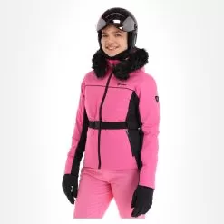 Kilpi, Carrie-W Ski Jacket Women Pink -Ski Online Store kilpi carrie w aa jas gevoerd dames roze 22kilpi107v2 BI 02