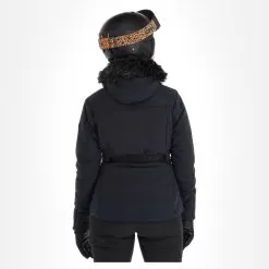 Kilpi, Carrie-W Ski Jacket Women Black 9 Kilpi, Carrie-W Ski Jacket Women Black -Ski Online Store kilpi carrie w aa jas gevoerd dames zwart 22kilpi107v1 BI 03
