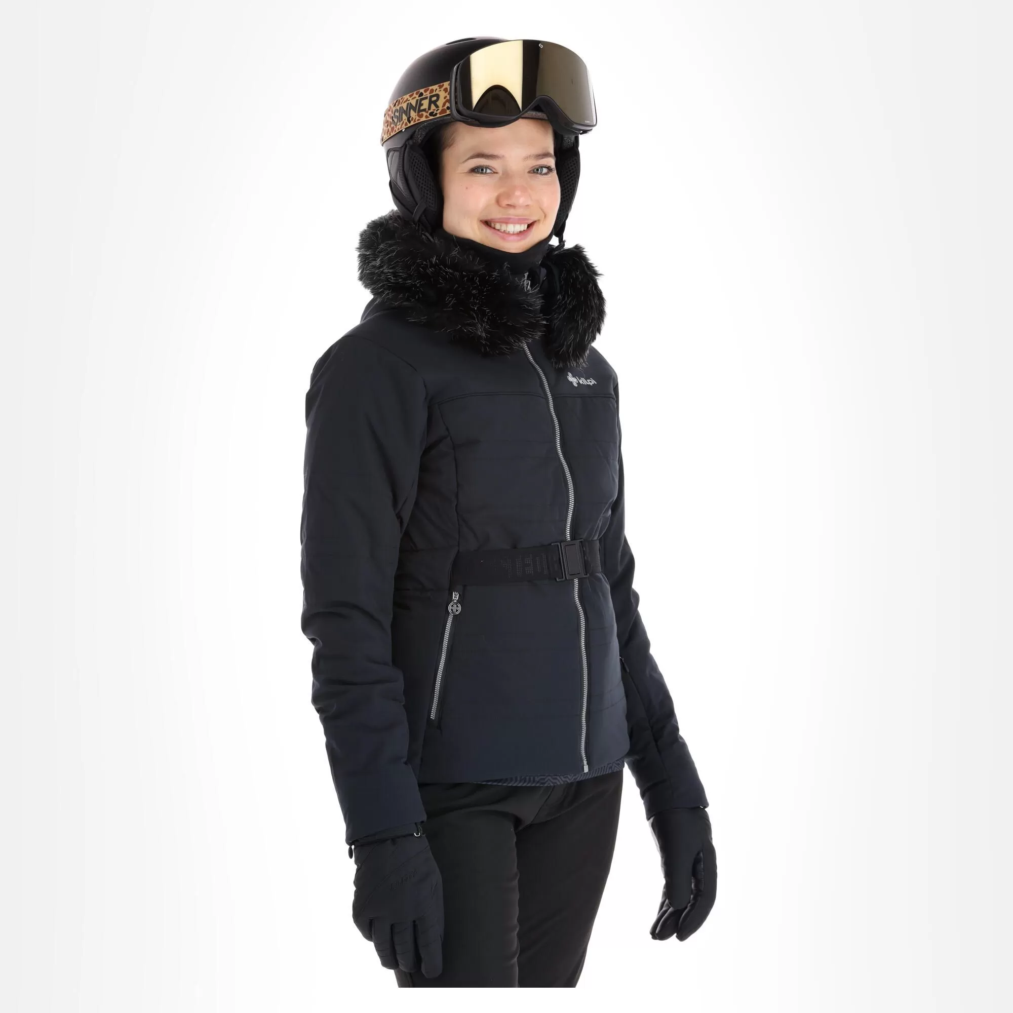 Kilpi, Carrie-W Ski Jacket Women Black 6 Kilpi, Carrie-W Ski Jacket Women Black - Image 4