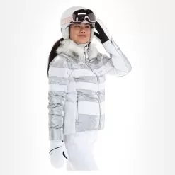 Kilpi, Dalila-W Ski Jacket Women White 10 Kilpi, Dalila-W Ski Jacket Women White -Ski Online Store kilpi dalila w aa jas gevoerd dames wit 22kilpi110v1 BI 04