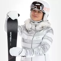 Kilpi, Dalila-W Ski Jacket Women White 11 Kilpi, Dalila-W Ski Jacket Women White -Ski Online Store kilpi dalila w aa jas gevoerd dames wit 22kilpi110v1 BI 05