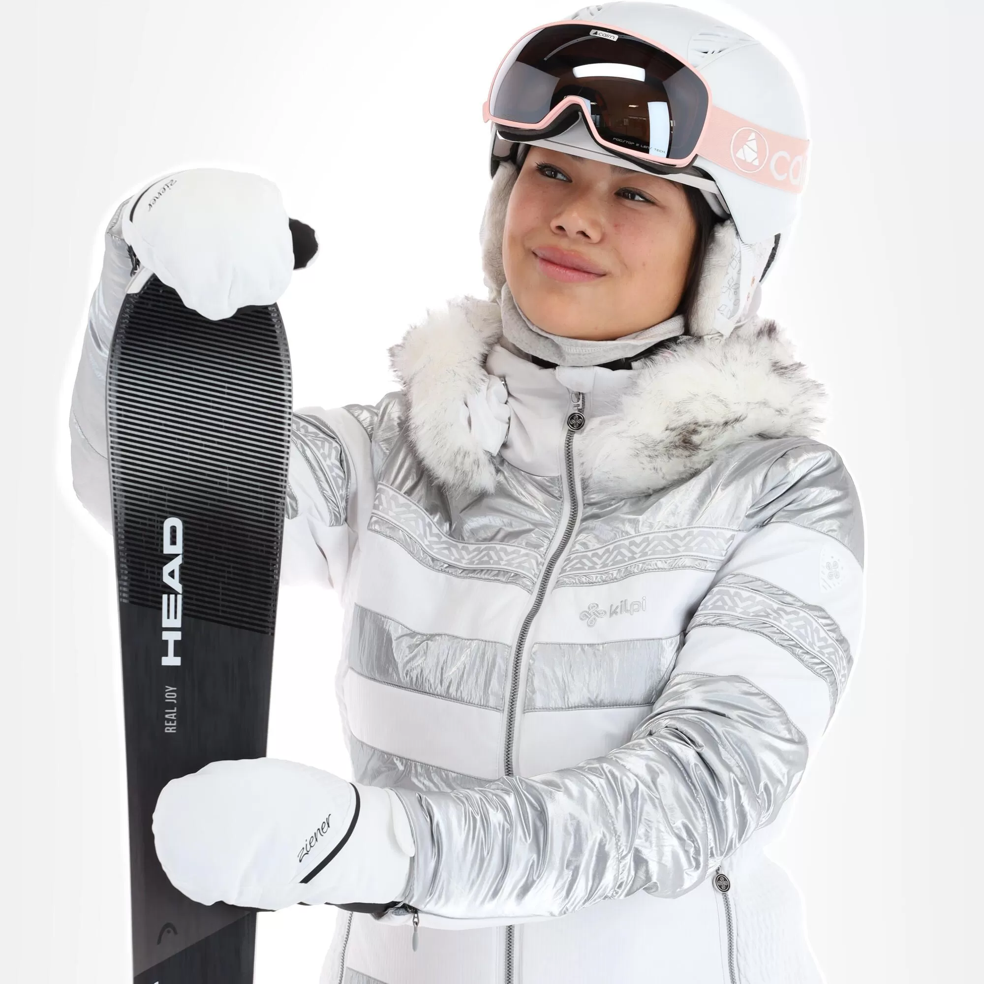 Kilpi, Dalila-W Ski Jacket Women White 7 Kilpi, Dalila-W Ski Jacket Women White - Image 5