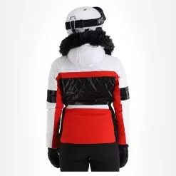 Kilpi, Elza-W Ski Jacket Women Red -Ski Online Store kilpi elza w aa jas gevoerd dames rood 22kilpi104v2 BI 03