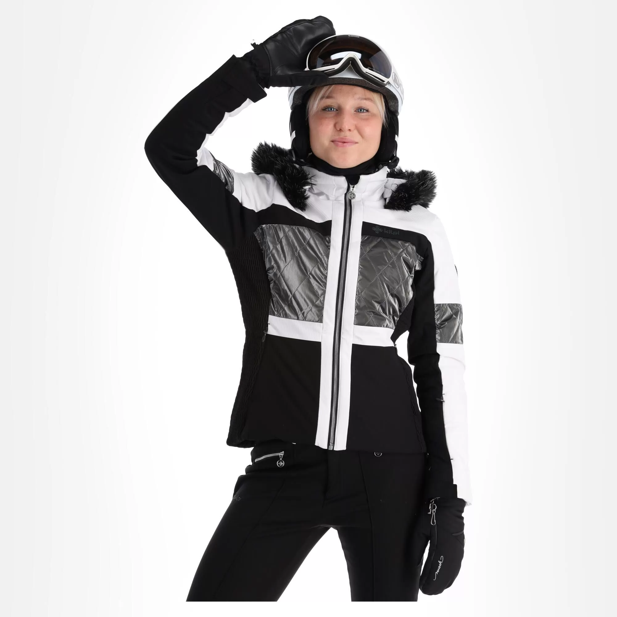 Kilpi, Elza-W Ski Jacket Women Black 6 Kilpi, Elza-W Ski Jacket Women Black - Image 4