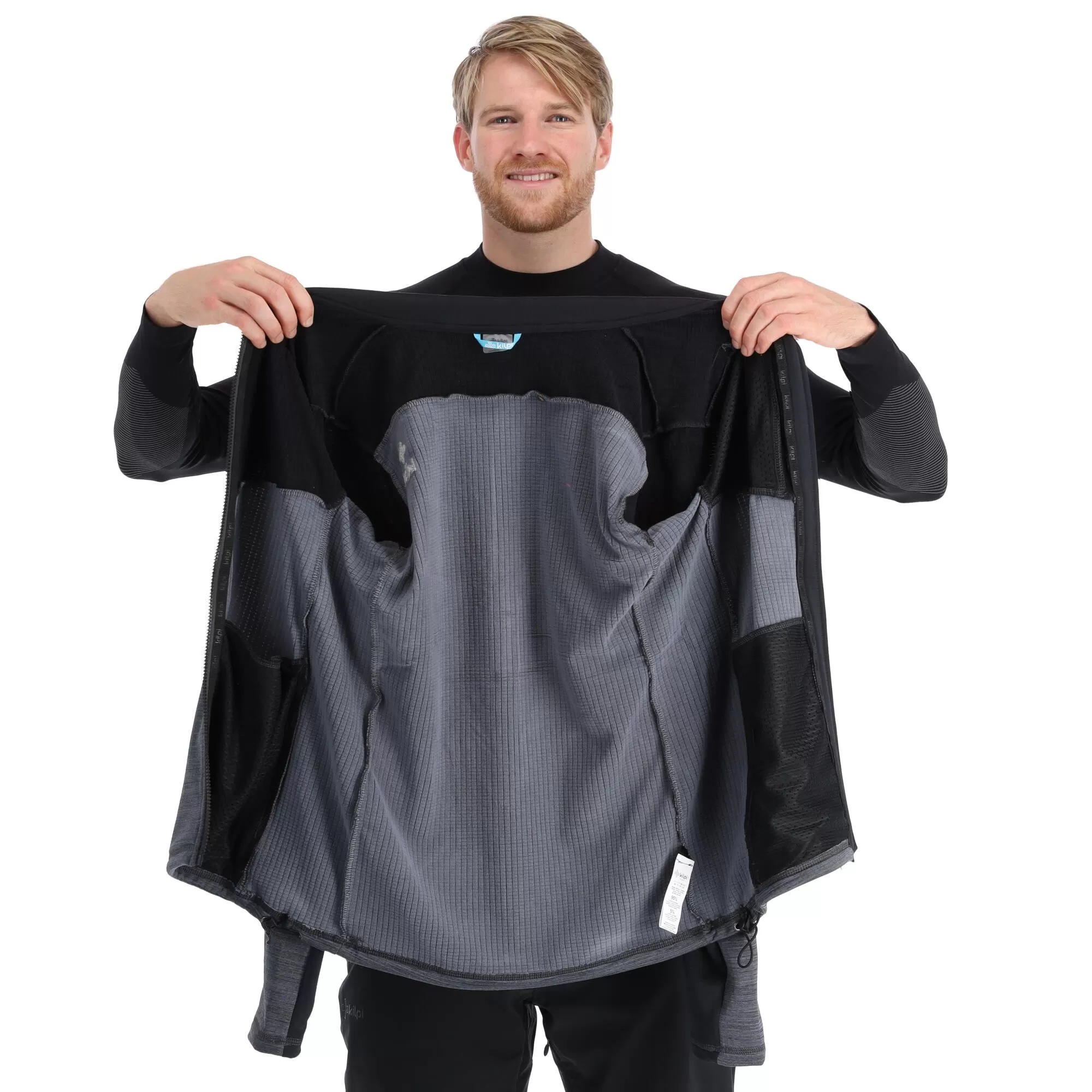 Kilpi, Erin-M Jacket Plus Size Men Black 7 Kilpi, Erin-M Jacket Plus Size Men Black - Image 5