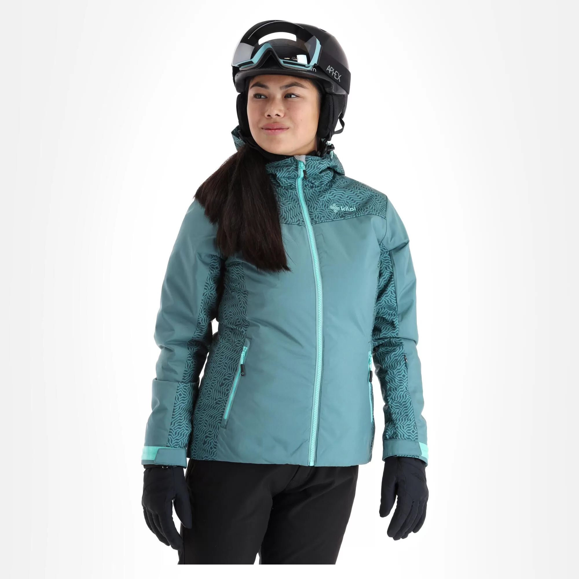 Kilpi, Flip-W Ski Jacket Women Dark Green 4 Kilpi, Flip-W Ski Jacket Women Dark Green - Image 2