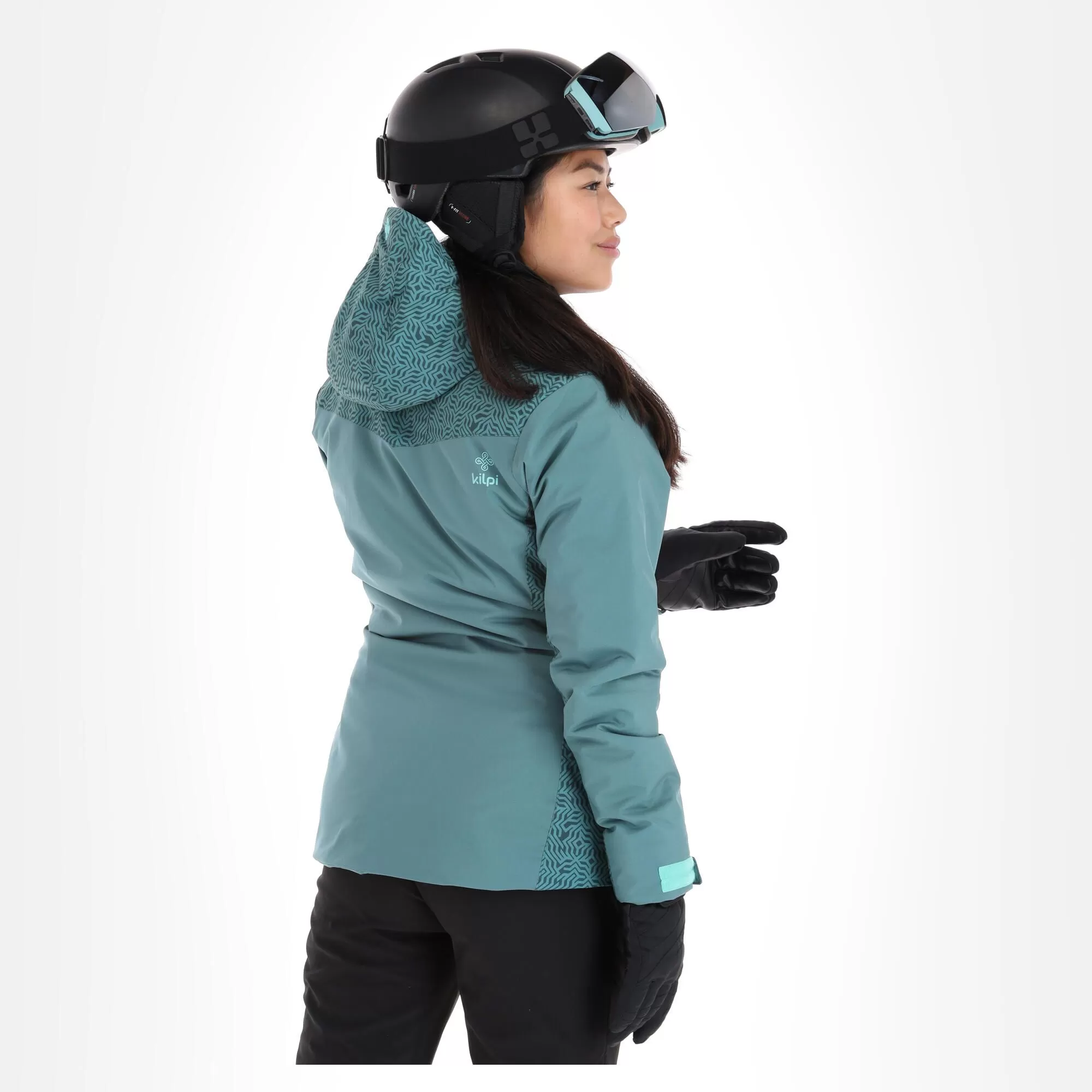 Kilpi, Flip-W Ski Jacket Women Dark Green 5 Kilpi, Flip-W Ski Jacket Women Dark Green - Image 3