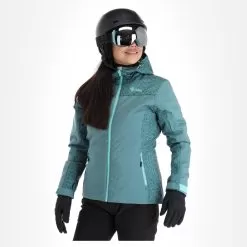 Kilpi, Flip-W Ski Jacket Women Dark Green 10 Kilpi, Flip-W Ski Jacket Women Dark Green -Ski Online Store kilpi flip w aa jas gevoerd dames dark groen 22kilpi108v2 BI 04