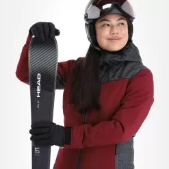 Kilpi, Flip-W Ski Jacket Women Dark Red -Ski Online Store kilpi flip w aa jas gevoerd dames dark rood 22kilpi108v1 BI 05