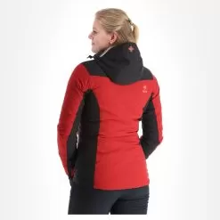 Kilpi, Flip-W Ski Jacket Women Dark Red -Ski Online Store kilpi flip w aa jas gevoerd dames dark rood AA21kil123b BI 03