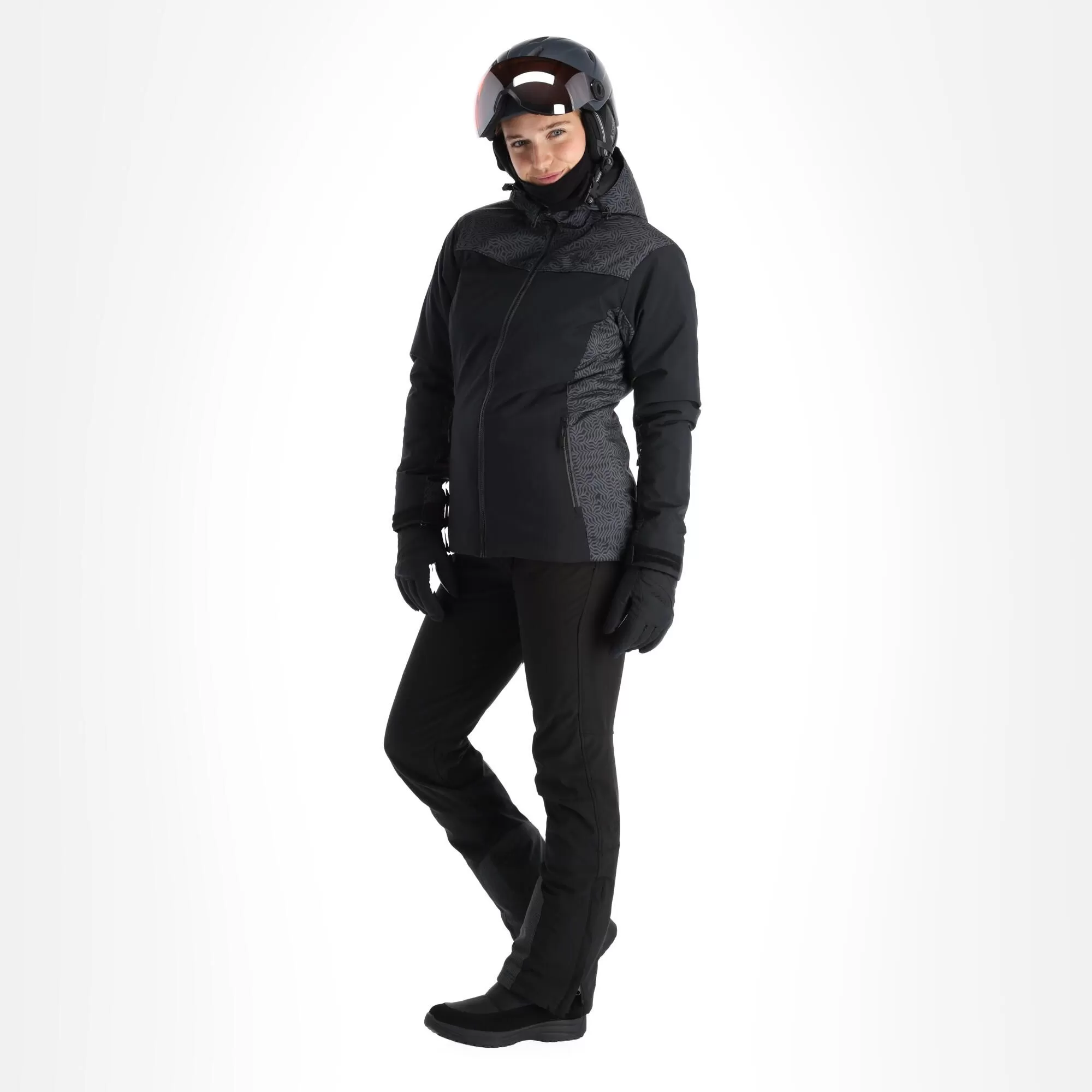 Kilpi, Flip-W Ski Jacket Women Black 3 Kilpi, Flip-W Ski Jacket Women Black