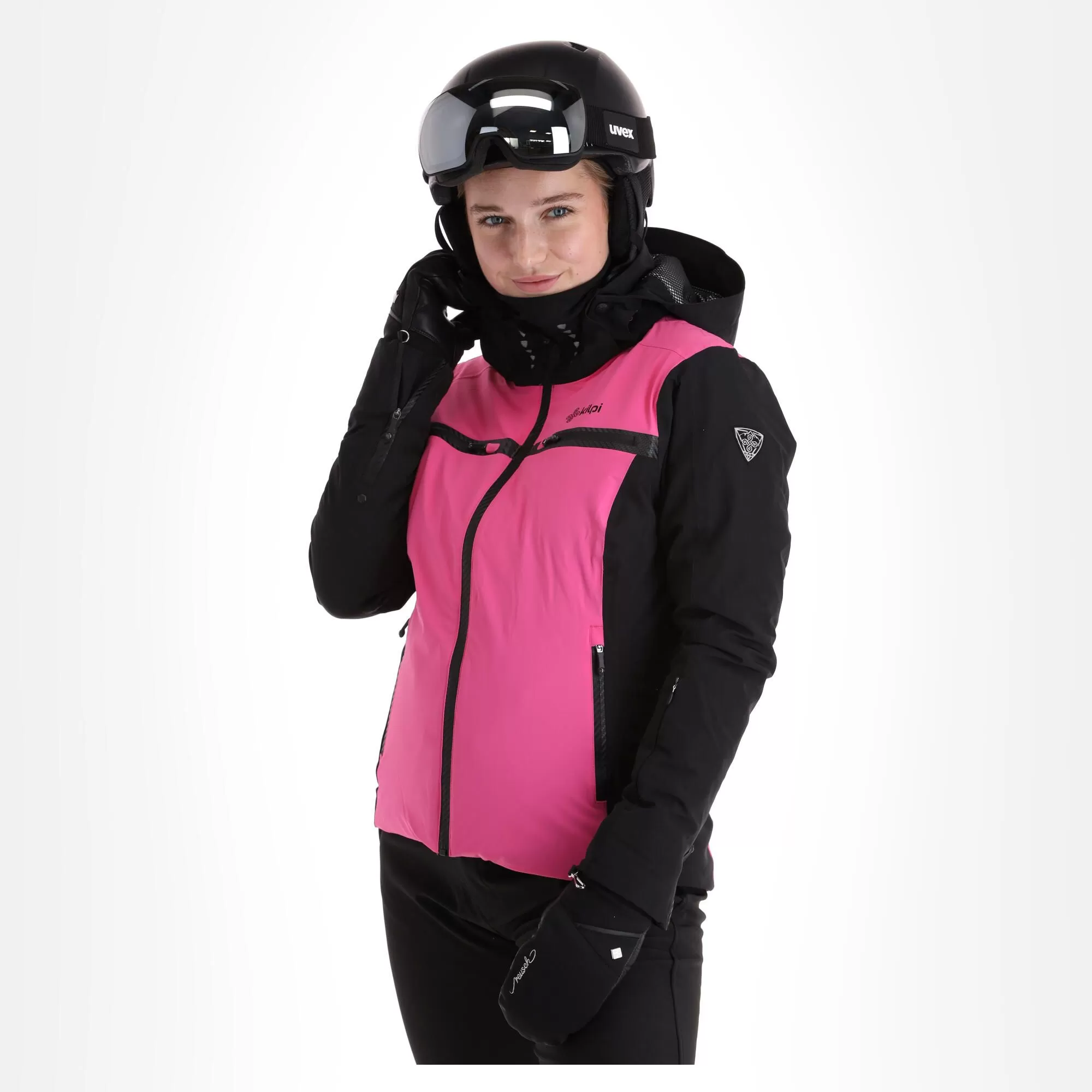 Kilpi, Hattori-W Ski Jacket Women Pink 4 Kilpi, Hattori-W Ski Jacket Women Pink - Image 2