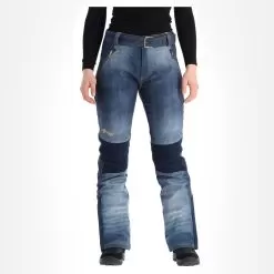 Kilpi, Jeanso-W Softshell Ski Pants Women Blue -Ski Online Store kilpi jeanso w bc skibroek softshell dames blauw 22kilpi119v1 BI 04