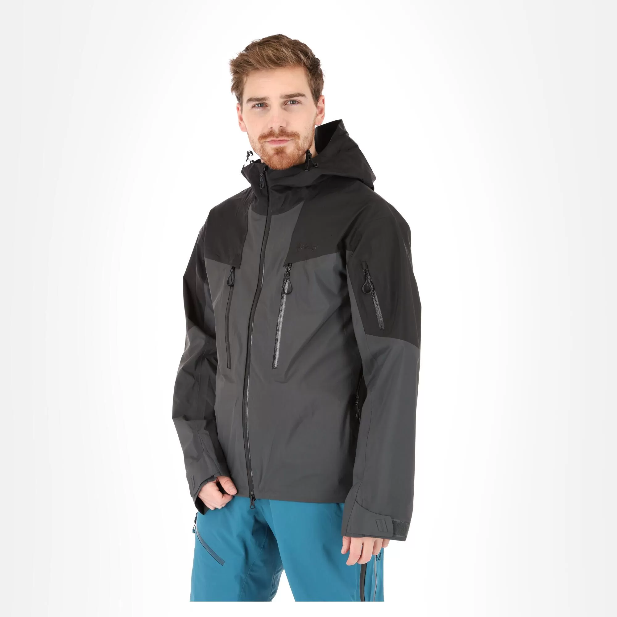 Kilpi, Lexay-M Hardshell Ski Jacket Men Dark Grey 5 Kilpi, Lexay-M Hardshell Ski Jacket Men Dark Grey - Image 3