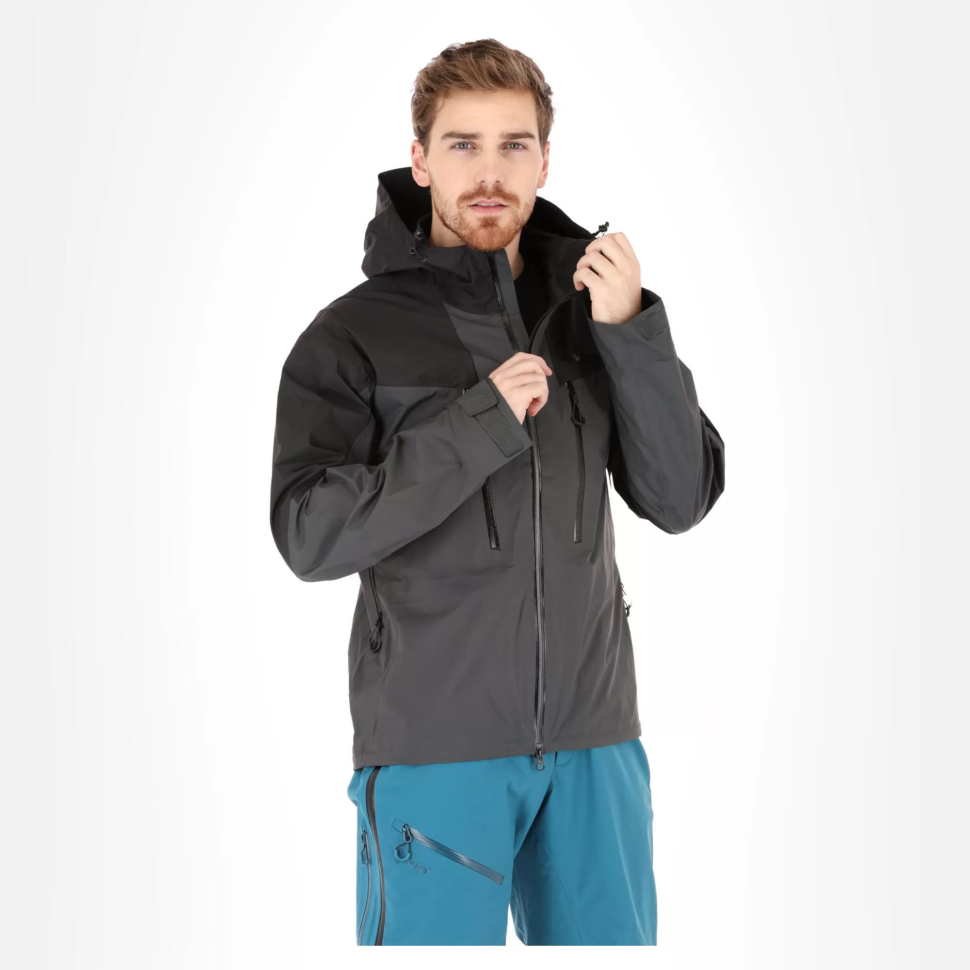 Kilpi, Lexay-M Hardshell Ski Jacket Men Dark Grey 7 Kilpi, Lexay-M Hardshell Ski Jacket Men Dark Grey - Image 5