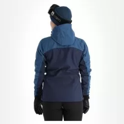 Kilpi, Ravia-W Softshell Ski Jacket Women Dark Blue -Ski Online Store kilpi ravia w ac softshell jas dames dark blauw 22kilpi109v1 BI 03