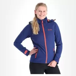 Kilpi, Ravia-W Softshell Ski Jacket Women Dark Blue -Ski Online Store kilpi ravia w ac softshell jas dames dark blauw AC21kil124b BI 04