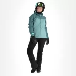 Kilpi, Ravia-W Softshell Ski Jacket Women Dark Green