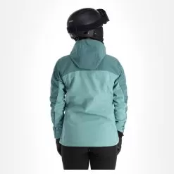 Kilpi, Ravia-W Softshell Ski Jacket Women Dark Green -Ski Online Store kilpi ravia w ac softshell jas dames dark groen 22kilpi109v5 BI 03