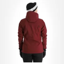 Kilpi, Ravia-W Softshell Ski Jacket Women Dark Red 9 Kilpi, Ravia-W Softshell Ski Jacket Women Dark Red -Ski Online Store kilpi ravia w ac softshell jas dames dark rood 22kilpi109v4 BI 03