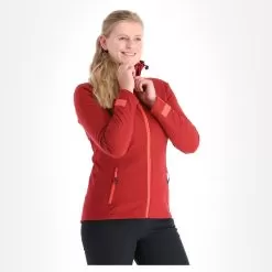 Kilpi, Ravia-W Softshell Ski Jacket Women Dark Red -Ski Online Store kilpi ravia w ac softshell jas dames dark rood AC21kil124d BI 04