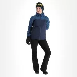Kilpi, Ravia-W Softshell Ski Jacket Plus Size Women Dark Blue