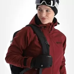 Kilpi, Ravia-W Softshell Ski Jacket Plus Size Women Dark Red 11 Kilpi, Ravia-W Softshell Ski Jacket Plus Size Women Dark Red -Ski Online Store kilpi ravia w ac softshell jas plus size dames dark rood 22kilpi128v1 BI 05