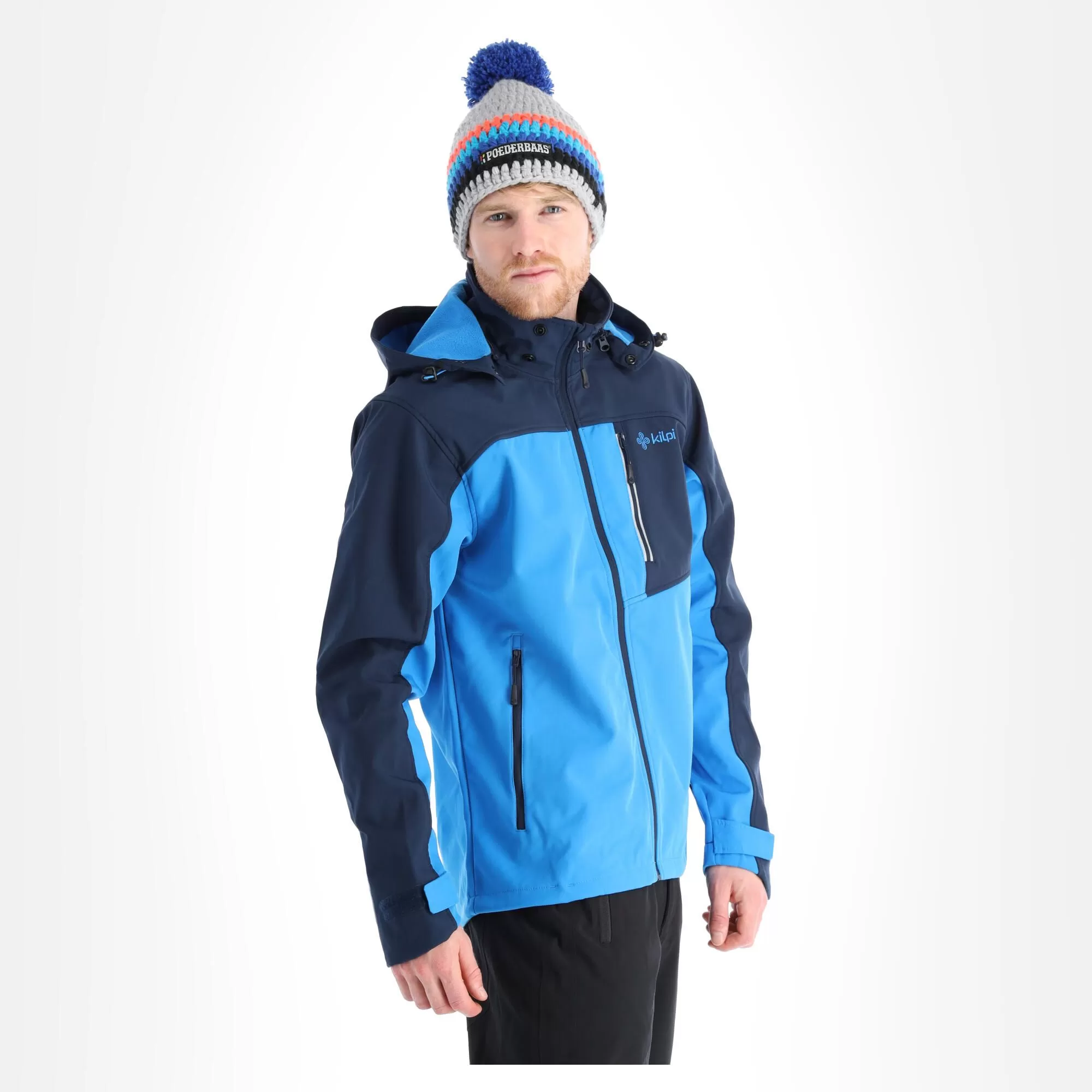 Kilpi, Ravio-M Softshell Ski Jacket Men Blue 4 Kilpi, Ravio-M Softshell Ski Jacket Men Blue - Image 2
