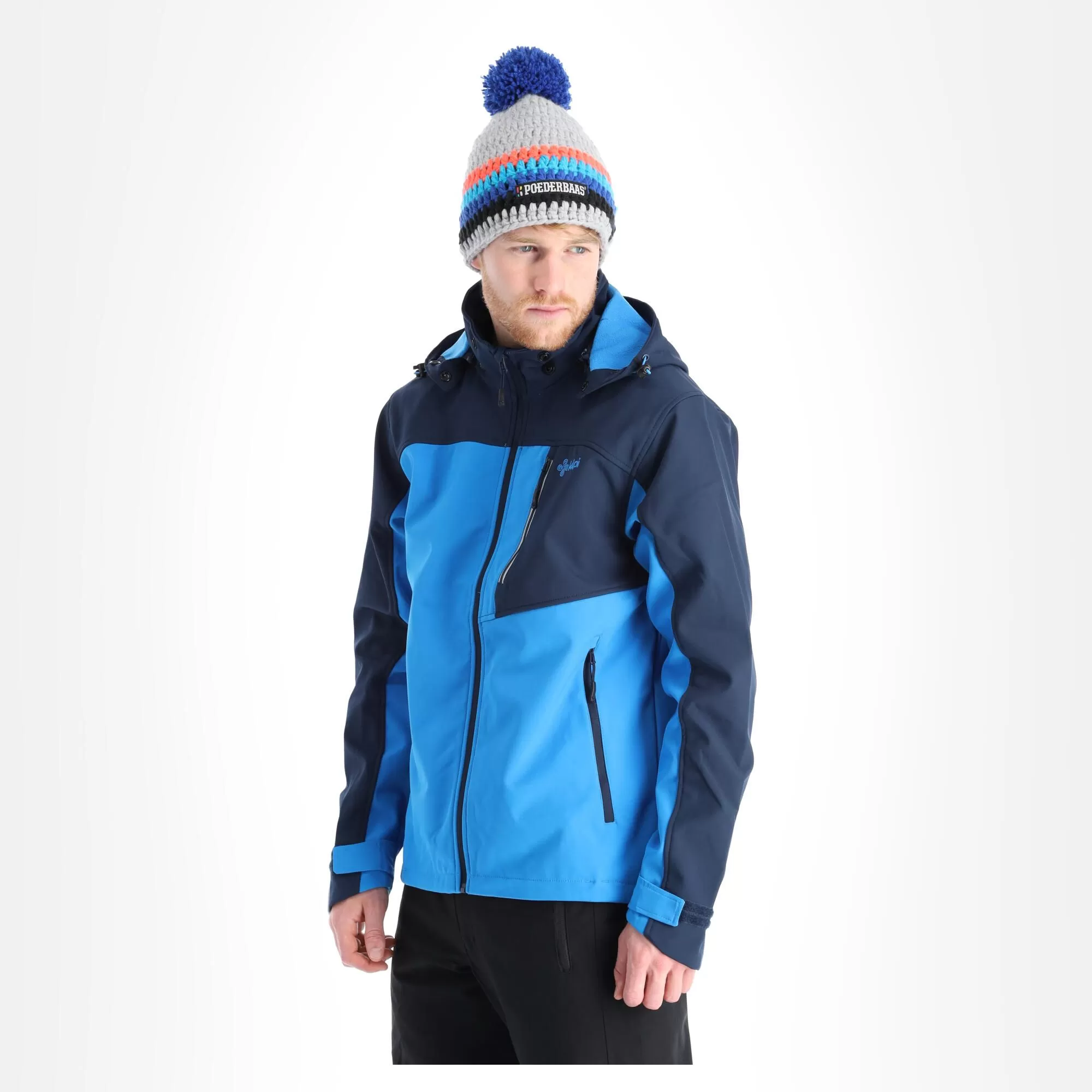 Kilpi, Ravio-M Softshell Ski Jacket Men Blue 6 Kilpi, Ravio-M Softshell Ski Jacket Men Blue - Image 4