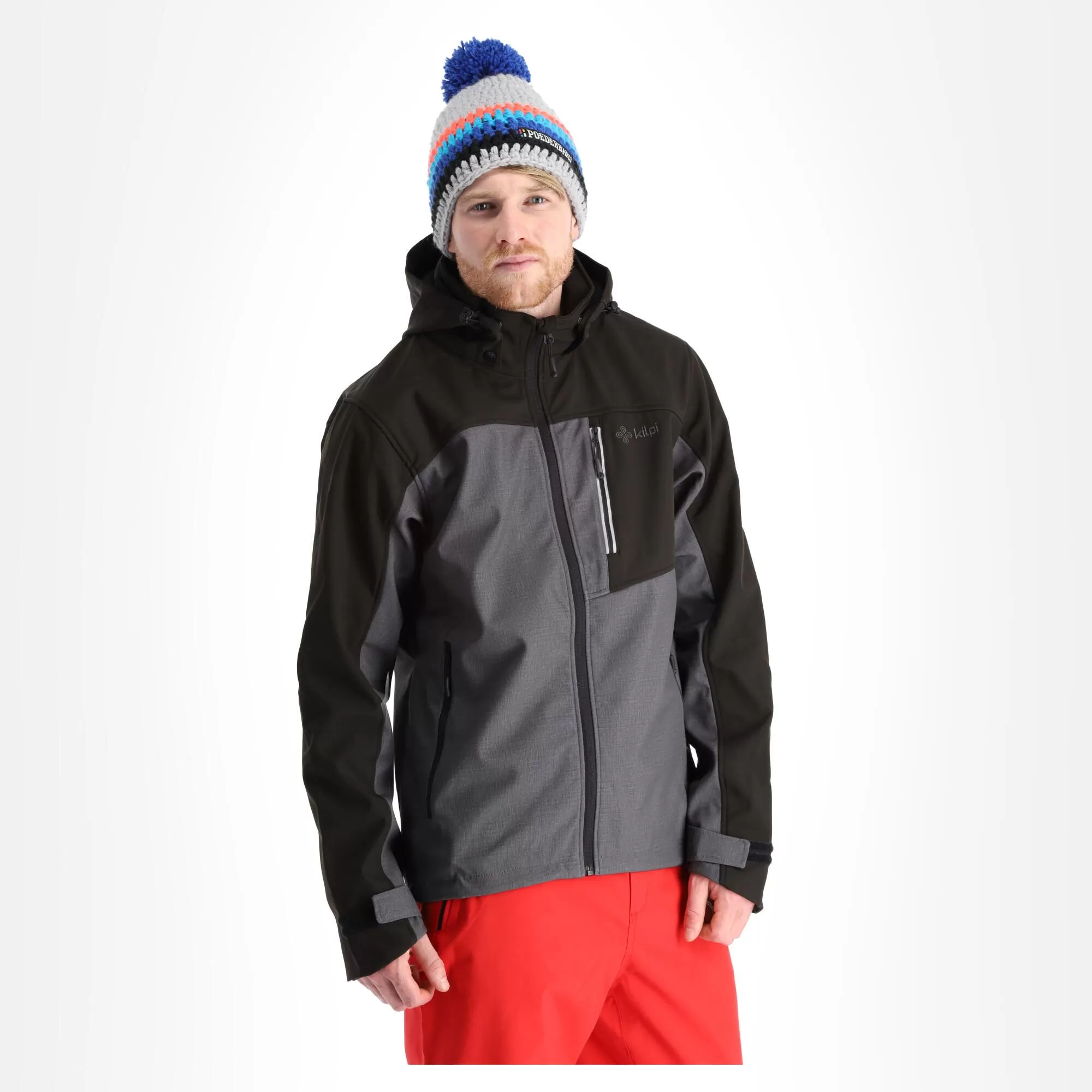 Kilpi, Ravio-M Softshell Ski Jacket Men Dark Grey 4 Kilpi, Ravio-M Softshell Ski Jacket Men Dark Grey - Image 2