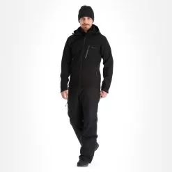 Kilpi, Ravio-M Softshell Ski Jacket Plus Size Men Black