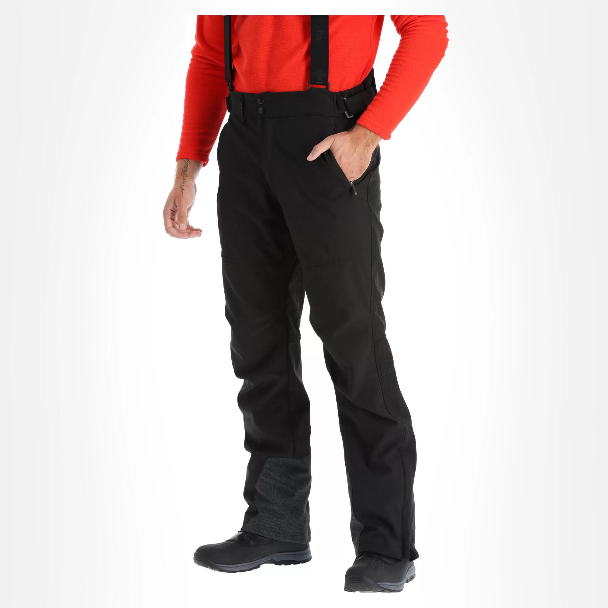Kilpi, Rhea-M Softshell Ski Pants Men Black 4 Kilpi, Rhea-M Softshell Ski Pants Men Black - Image 2