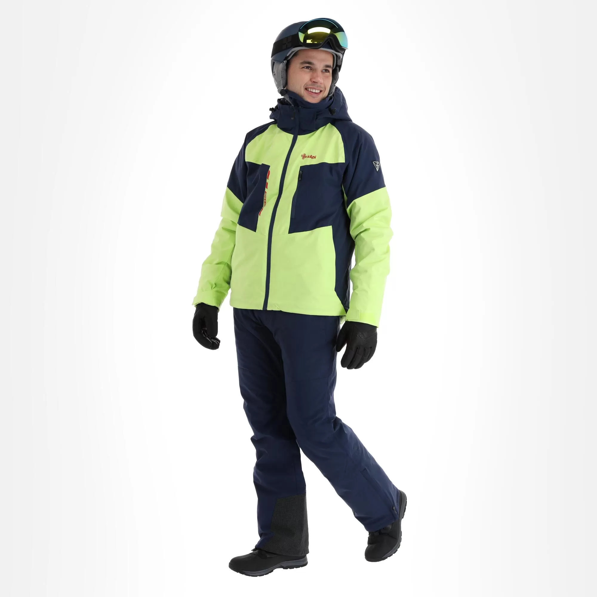 Kilpi, Taxido-M Ski Jacket Men Lime Green 3 Kilpi, Taxido-M Ski Jacket Men Lime Green