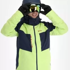 Kilpi, Taxido-M Ski Jacket Men Lime Green 11 Kilpi, Taxido-M Ski Jacket Men Lime Green -Ski Online Store kilpi taxido m aa jas gevoerd heren lime groen 22kilpi140v1 BI 05